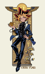 yami yugi from yu-gi-oh! by saka nagiya