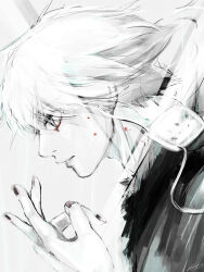 kaneki ken from tokyo ghoul by shishi (eai make)