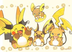 alolan raichu from pokemon by konanbo