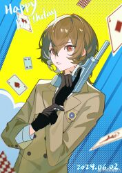 akechi gorou from persona