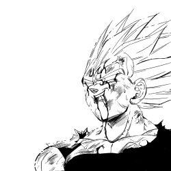 majin vegeta from dragon ball