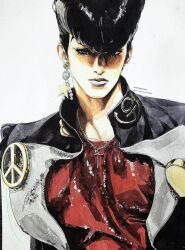 higashikata josuke from diamond wa kudakenai