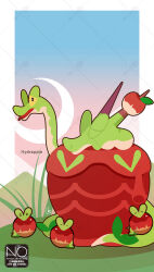 applin from pokemon by meme (sleepsheep)