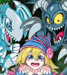blue-eyes white dragon from yu-gi-oh! by koyukiyasu