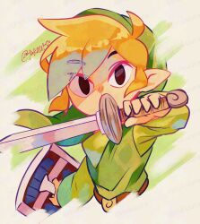 link from the legend of zelda by tokuura