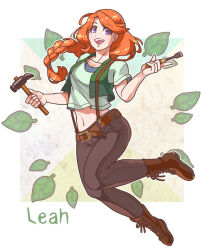 leah (stardew valley) from stardew valley