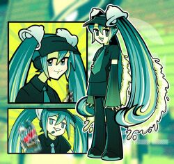 hatsune miku from poppippoo (vocaloid)