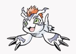 gomamon from digimon by uninori