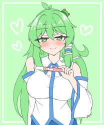 kochiya sanae from mountain of faith