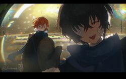 dazai osamu (bungou stray dogs) from bungou stray dogs