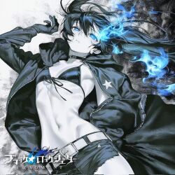 black rock shooter (character) from black rock shooter