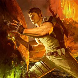 chris redfield from resident evil
