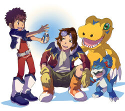 agumon (digimon savers) from digimon by t k g