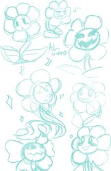 flowey (undertale) from undertale by aidaita (magicbirb)
