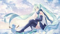hatsune miku from vocaloid