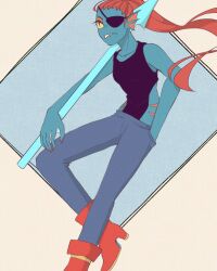 undyne from undertale by agari h