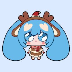 hatsune miku from christmas