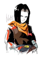 android 17 from dragon ball