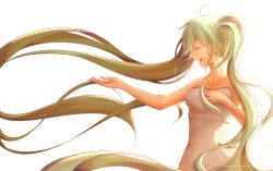 hatsune miku from vocaloid