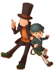 hershel layton from professor layton by homa kura