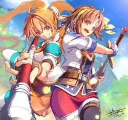 anelace elfead from eiyuu densetsu by tinybiard