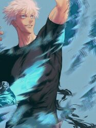 gojou satoru from jujutsu kaisen