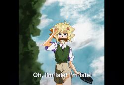 basil (faraway) (omori) from neon genesis evangelion