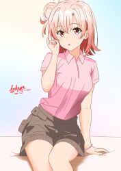 yuigahama yui from yahari ore no seishun lovecome wa machigatteiru.
