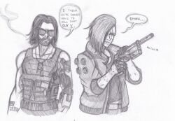 johnny silverhand from cyberpunk (series)