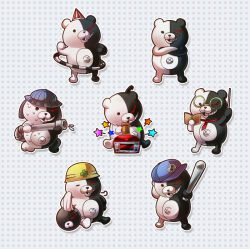 monokuma from danganronpa (series) by kayako (bimabima)