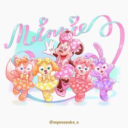 minnie mouse from duffy and friends