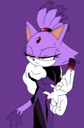 blaze the cat from sonic (series)
