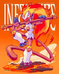 infernape from pokemon by freakyfir