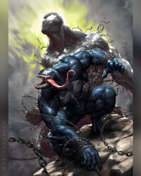 venom (marvel) from marvel by kunkka