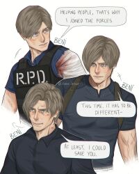 leon s. kennedy from resident evil