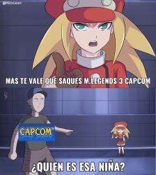 roll caskett (mega man) from mega man (series)