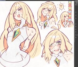 lusamine (pokemon) from pokemon