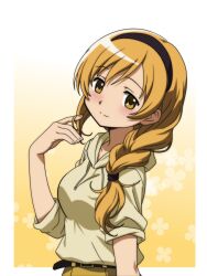 tomoe mami from mahou shoujo madoka magica