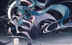 hatsune miku from vocaloid