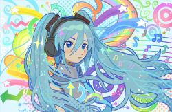 hatsune miku from vocaloid
