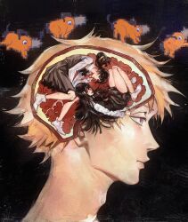 denji (chainsaw man) from chainsaw man