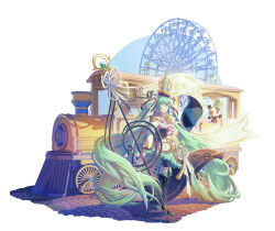 hatsune miku from vocaloid