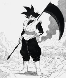 goku black from dragon ball by sydoria