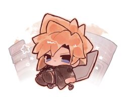 cloud strife from dissidia final fantasy