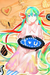 hatsune miku from vocaloid