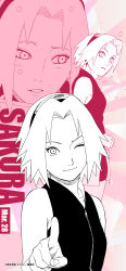 haruno sakura from naruto (series) by kishimoto masashi