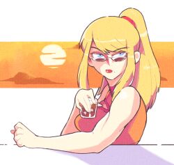 samus aran from metroid by inkerton-kun