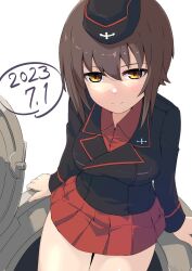 nishizumi maho from girls und panzer