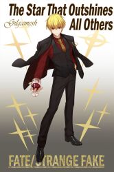 gilgamesh (fate) from fate/strange fake by cross akiha