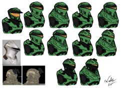 master chief fan art